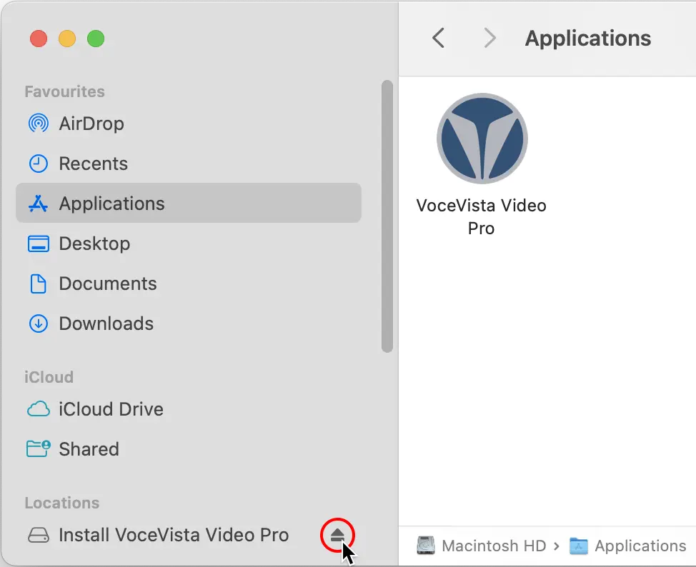 finder window